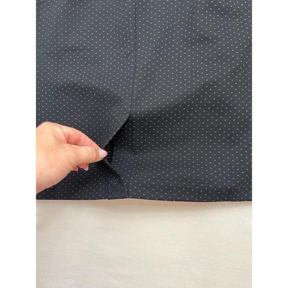 M MAGASCHONI Skirt Womens Size M Black White Knit Pencil Classic Pull On - Picture 7 of 10